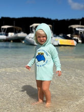Load image into Gallery viewer, Toddler Baby Rays Rashguard Hoodie