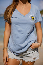 Load image into Gallery viewer, V Neck Womens Logo T Shirt
