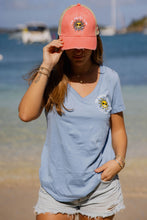 Load image into Gallery viewer, V Neck Womens Logo T Shirt
