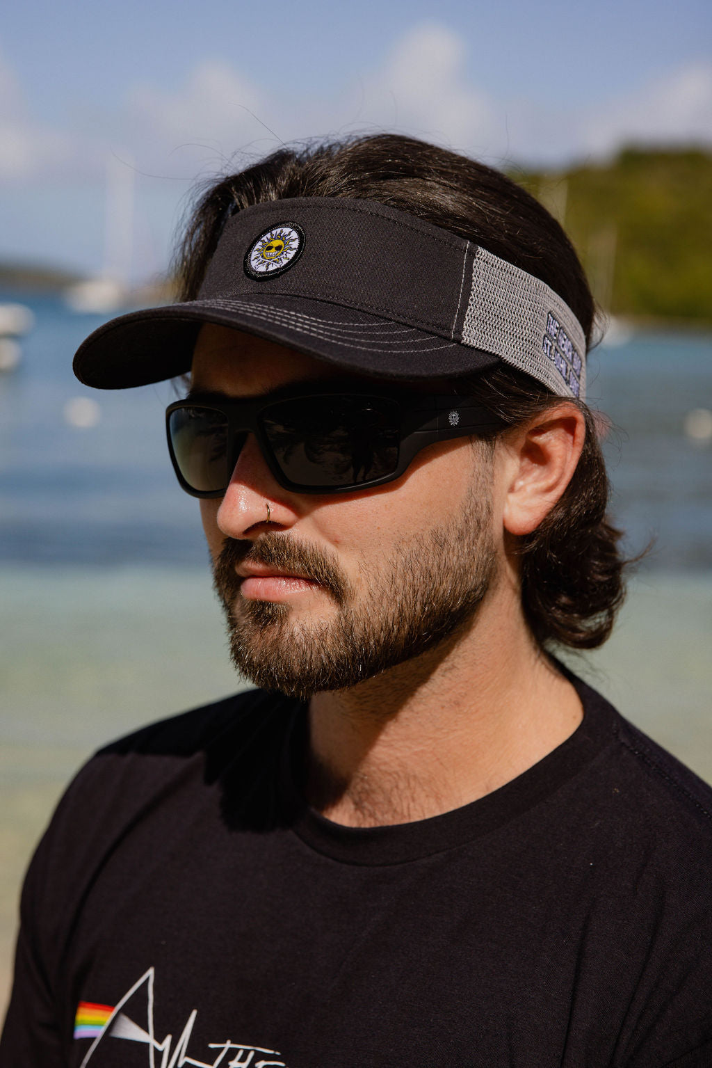 BB Trucker Visor - Black