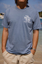 Load image into Gallery viewer, Beach Bar Logo S/S Shirt - Denim Blue
