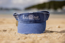 Load image into Gallery viewer, Beach Bar Distressed Visor- Denim
