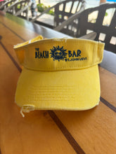Load image into Gallery viewer, Beach Bar Distressed Visor- Denim
