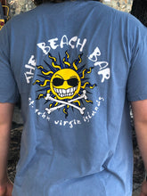 Load image into Gallery viewer, Beach Bar Logo S/S Shirt - Denim Blue

