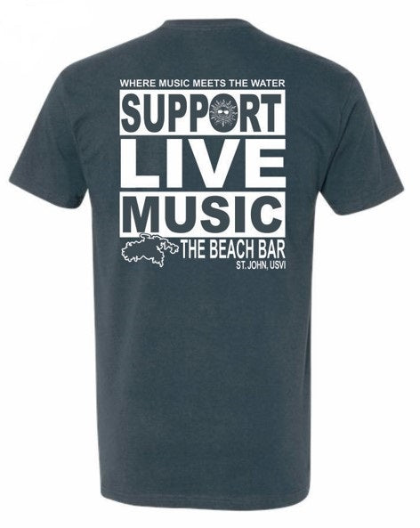 SUPPORT LIVE MUSIC Shirt