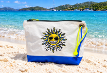 Load image into Gallery viewer, The Beach Bar Sailsack Wristlet
