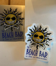 Load image into Gallery viewer, Beach Bar Sun Logo Sticker
