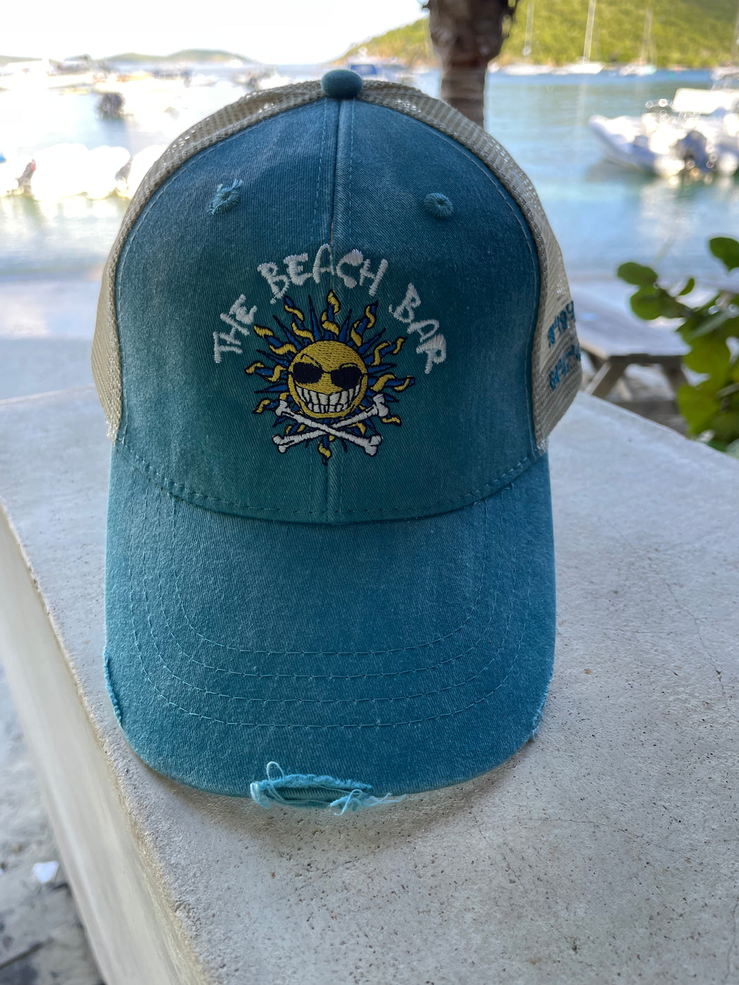 Beach Bar Hat - Teal